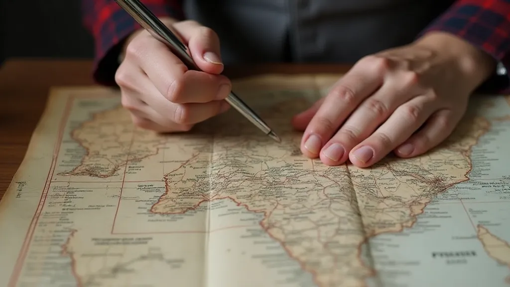 Map restoration work